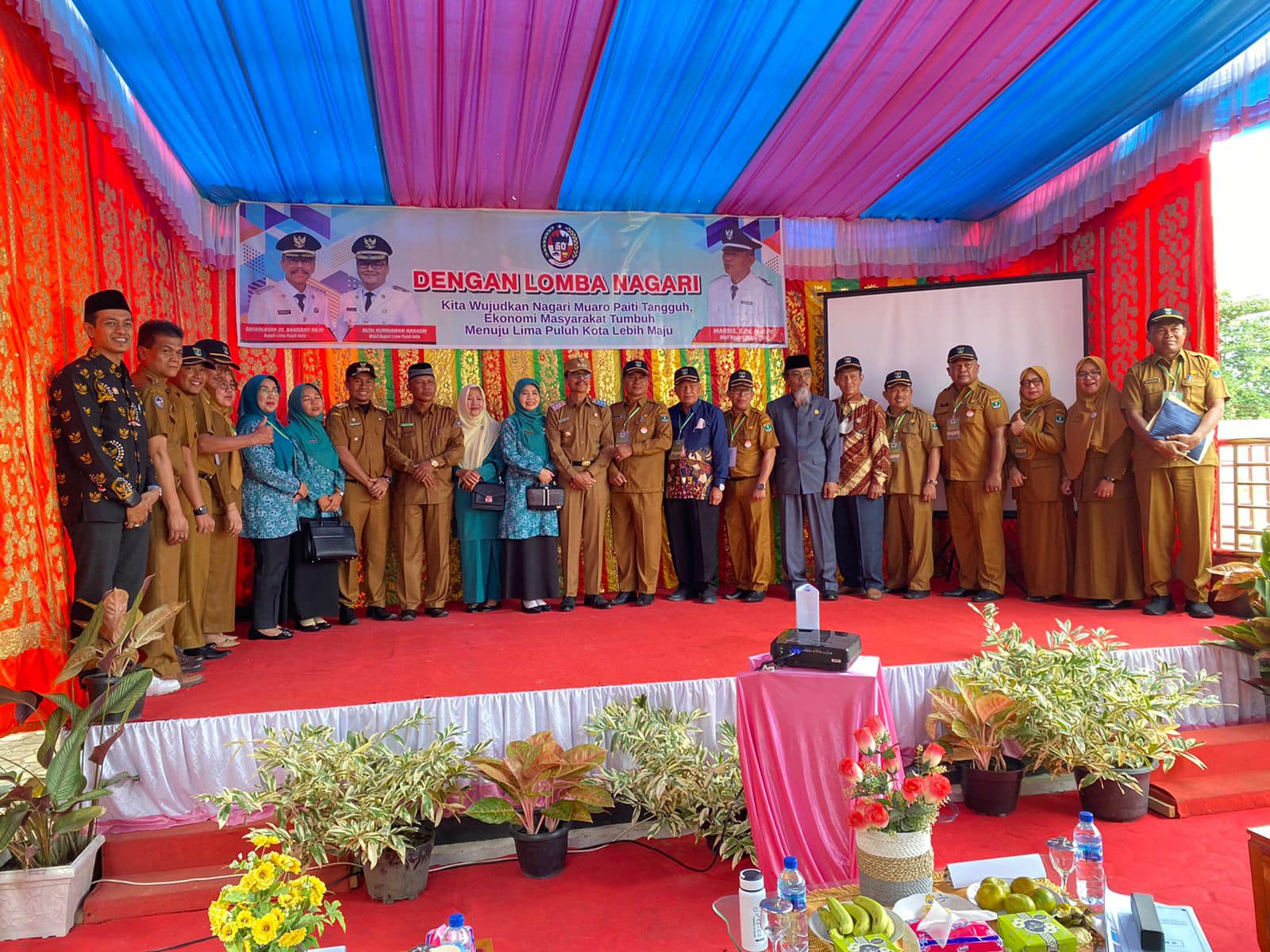 Lomba Nagari Tingkat Provinsi Sumatera Barat tanggal 20 Juni 2022 di Nagari Muaro Paiti 