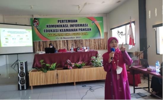 Narasumber Sosialisasi Keamanan Pangan